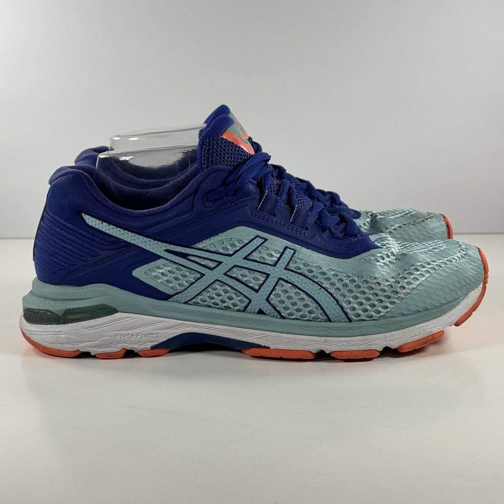 Asics GT-2000 Athletic Running Trainers Blue‎ Sneakers T855N Women's Size 9.5 D